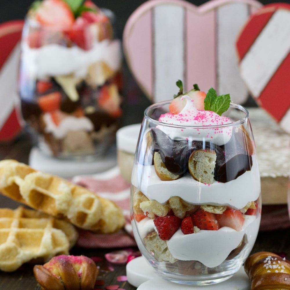 Sweet & Salty Valentine's Day Parfaits