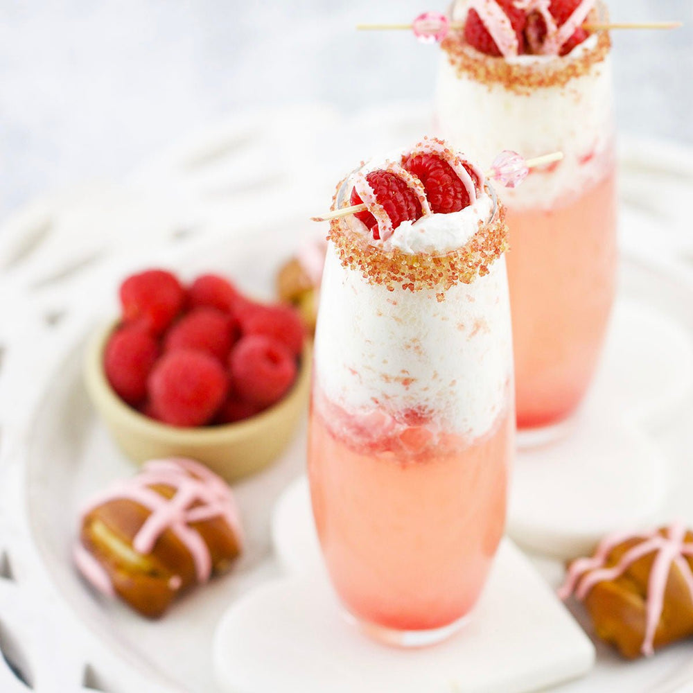 Raspberry Cream Mimosa