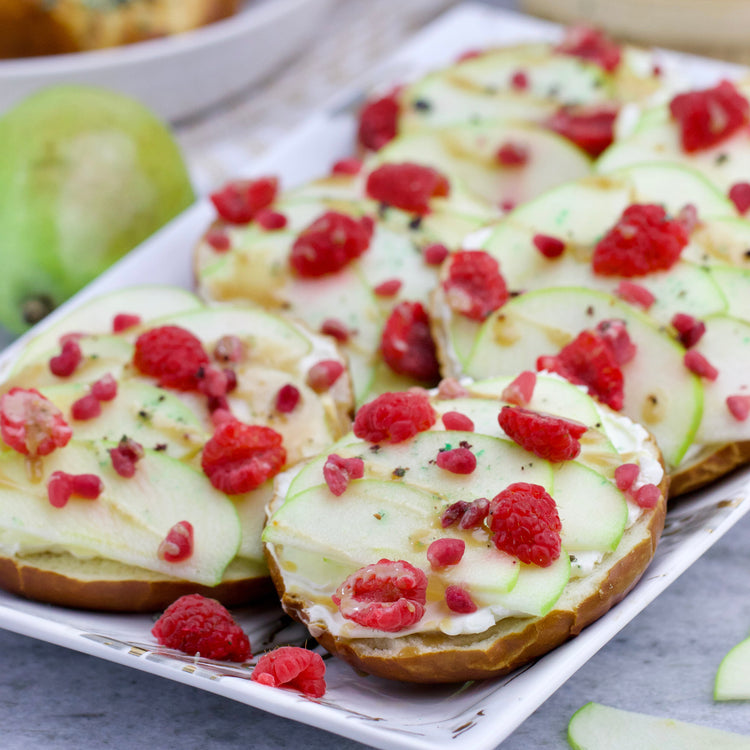 FourSeam Caramel Apple Fruit Pizzas