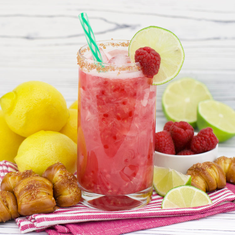 Raspberry Lime Lemonade