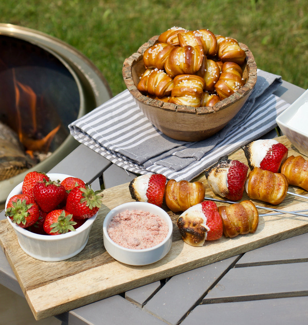 Campfire Strawberries & Fluff