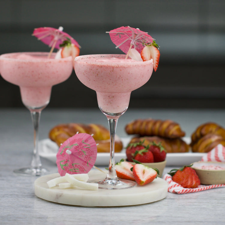 Strawberries and Cream Margarita