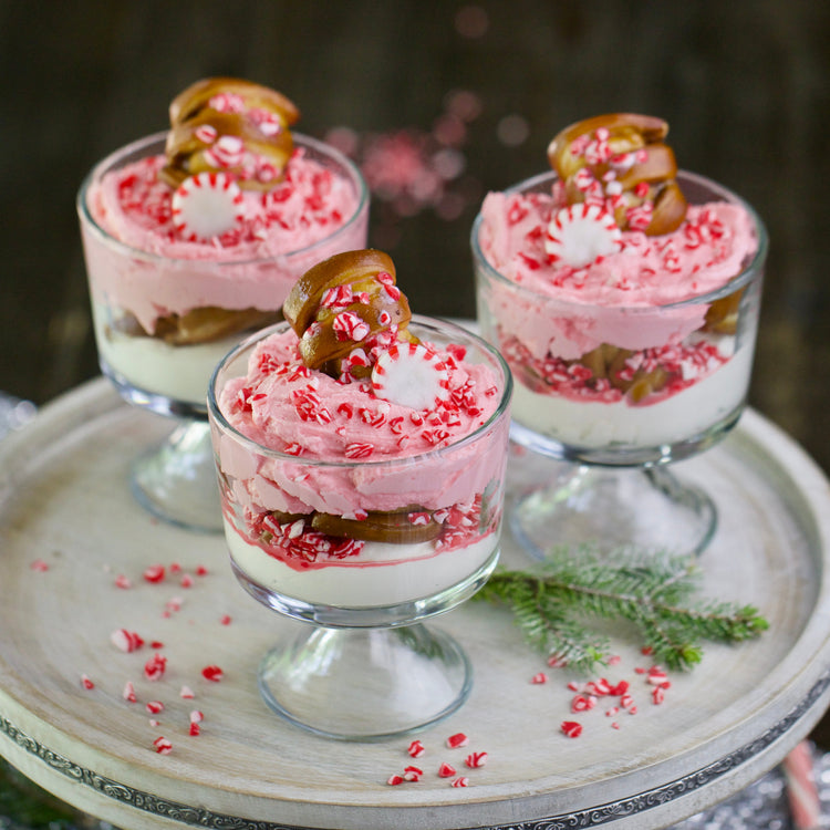 Peppermint Pretzel Trifle