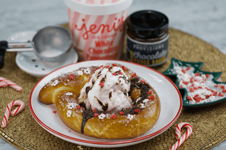 Topknot Peppermint Sundae