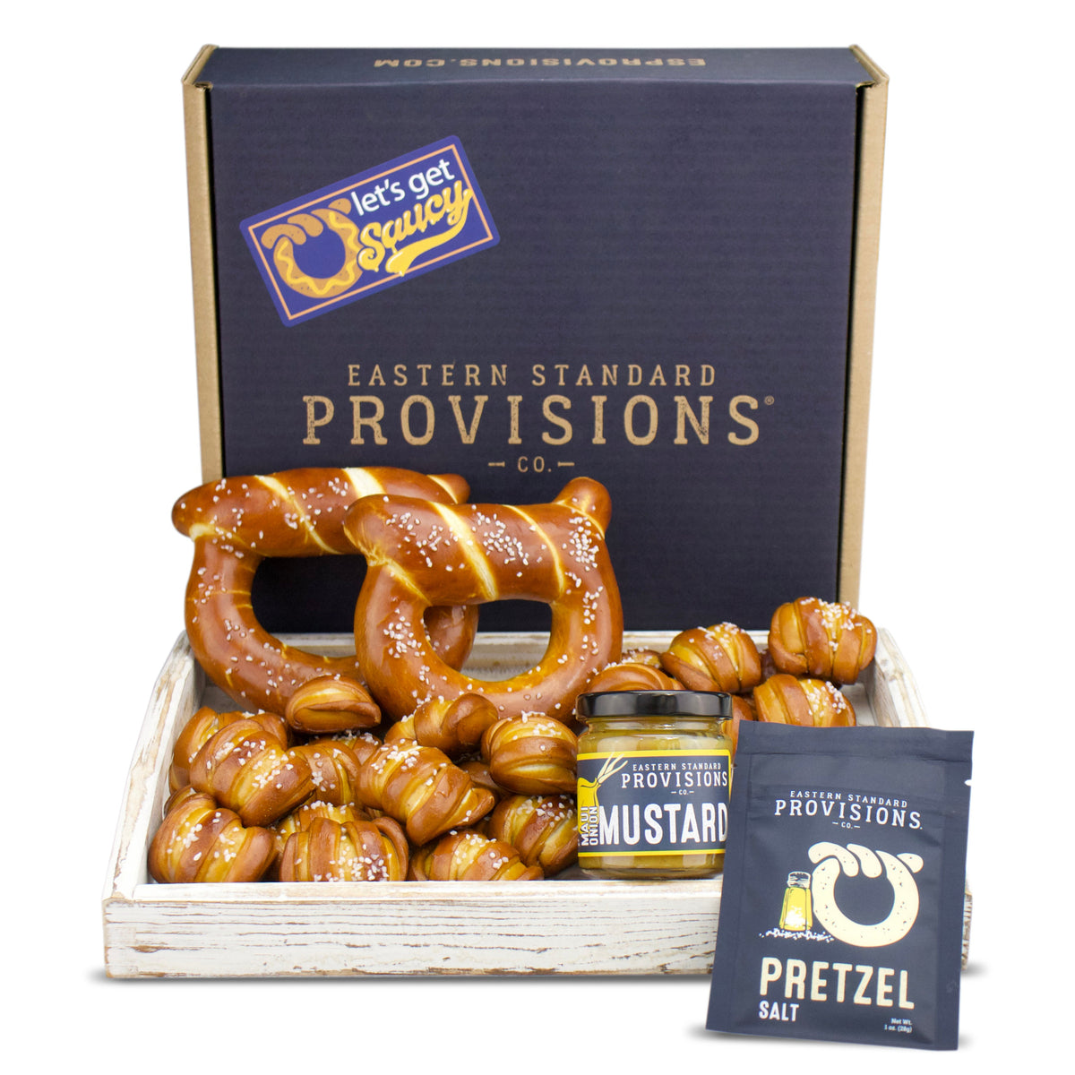 "Let's Get Saucy" Gourmet Soft Pretzel Pack