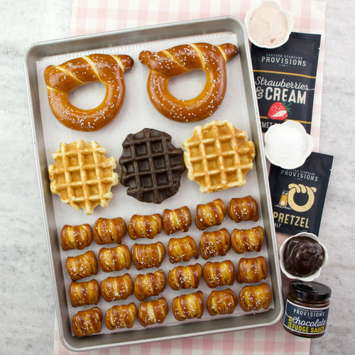 Mother's Day Pretzel and Waffle Gift Box