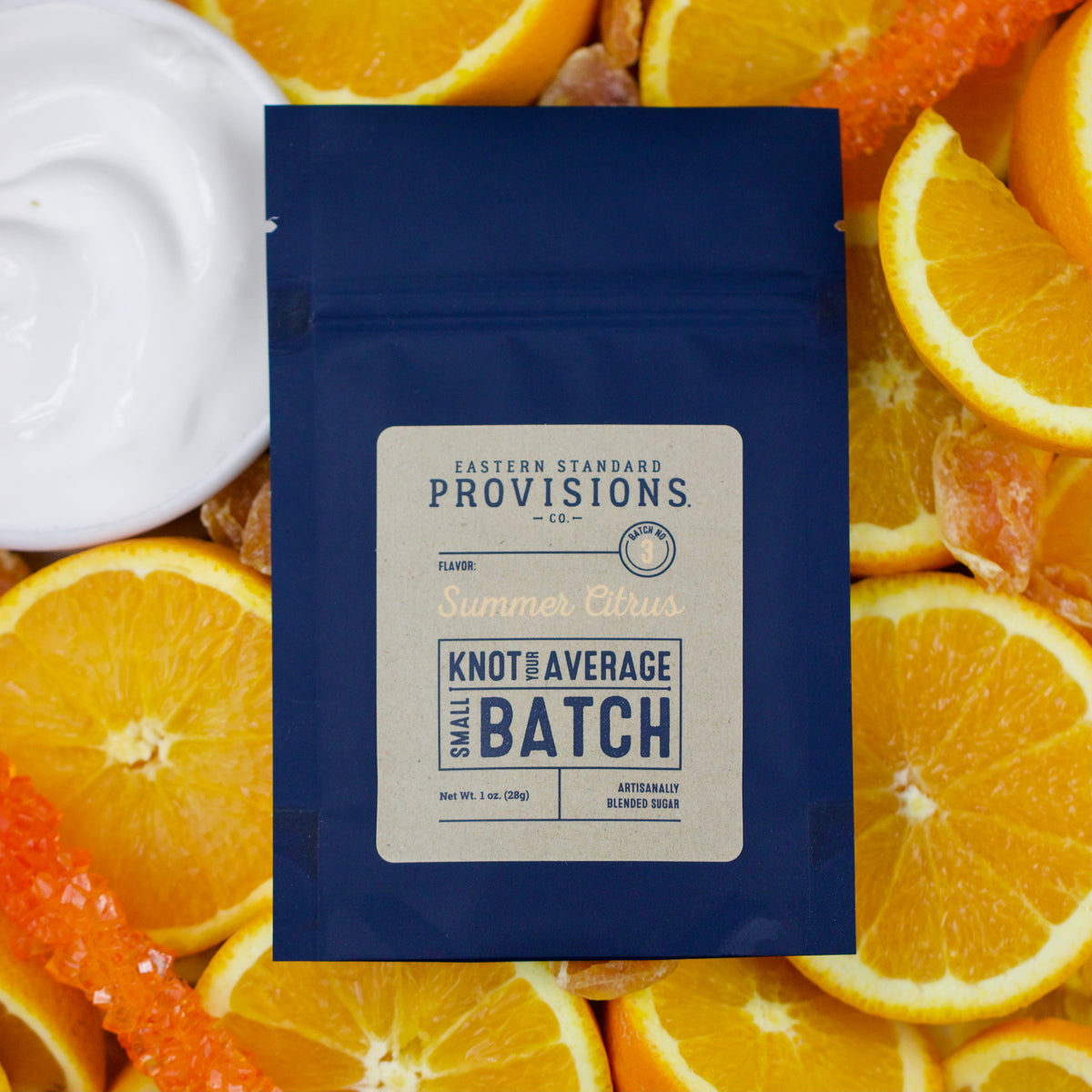 Knot Your Average Small Batch Summer Citrus Sugar